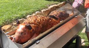 Adams and Adams Catering add a Hog Roast to the Menu