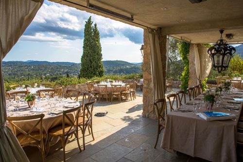Castle-wedding-venue-South-of-France-catering
