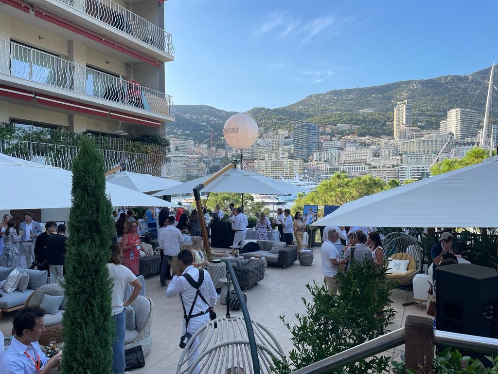 Monaco Yacht show 2023-outside event-party-catering-tent