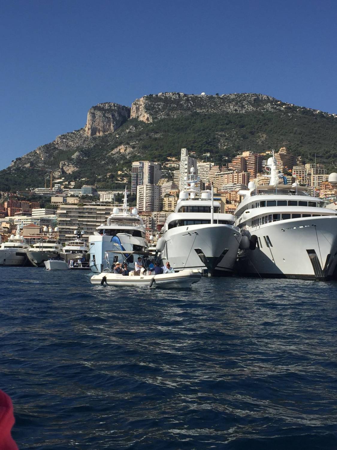 Yachts at Monaco Yacht show