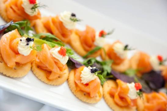 Order catering food in South of France. High-end gourmet catering